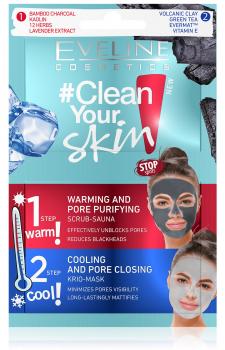 #Clean Your Skin Gesichtsmaske 2 in 1, 2 x 5 ml